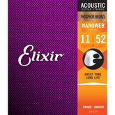 Elixir Phosphor Bronze Custom Light 11-52