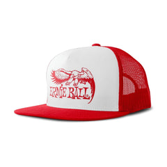 Ernie Ball Red and White Logo Hat
