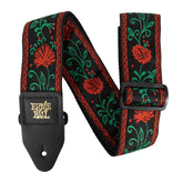 ERNIE BALL Western RoseClassic Jacquard Guitar/Bass Strap -