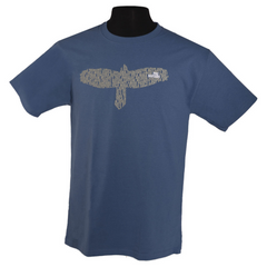 PRS Bird As Word T Shirt Blue XL