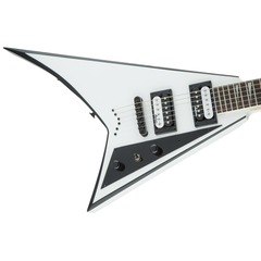 Jackson JS Series Rhoads JS32T Amaranth Fingerboard White with Black Bevels