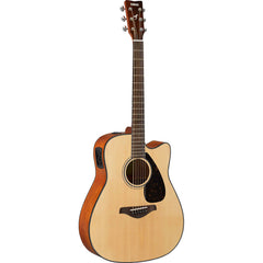 Yamaha FGX800C Electric-Acoustic Dreadnought w/Cutaway - Natural