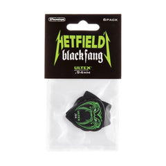 Dunlop Hetfield Black Fang Pick Player Pack 0.94mm (6-Pack)
