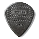 Jim Dunlop Jazz III Maxgrip Players Pick Pack