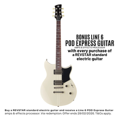 Yamaha Revstar Standard RSS20 - Vintage White *FREE ACCESSORIES*