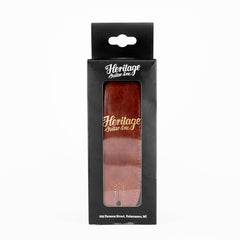 Heritage Premium Padded Leather Guitar Strap In Brown