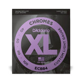 D'Addario ECB84 Flat Wound Custom Light Bass String Set 40-100