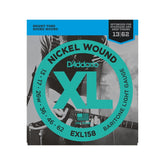 D'Addario EXL158 Baritone Electric Guitar String Set 13/62