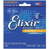 Elixir 12152 Nanoweb Electric Heavy 12-52