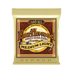 Ernie Ball Earthwood Medium Light 80/20 Acoustic Guitar String Set 12-54