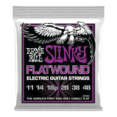 Ernie Ball Power Slinky Flatwound Electric Strings 11-48