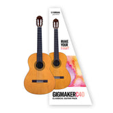 Yamaha GIGMAKER Concert Classical C40 Guitar Pack