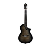 Katoh Hispania A/E Mahogany in Transparent Black With Gig Bag
