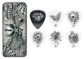 JAMES HETFIELD SIGNATURE PICK TIN W/CUSTOM TOURI