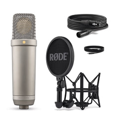 RODE NT1 5th Gen USB/XLR Condenser Microphone in Silver