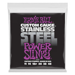 Ernie Ball Stainless Steel Power Slinky Electric String Set 11-48