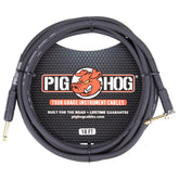 Pig Hog 10ft Instrument Cable Right Angle