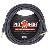 Pig Hog 18.5ft Instrument Cable Right Angle