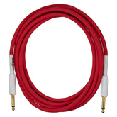 Pig Hog Hex Series Silent Cable 10 ft - Candy Apple Red