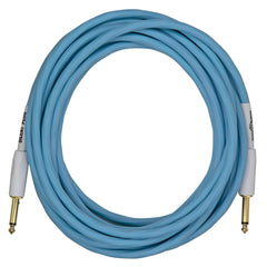 Pig Hog Hex Series Silent Cable 18.6 ft - Daphne Blue