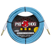 Pig Hog Hex Series Silent Cable 18.6 ft - Daphne Blue