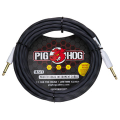 Pig Hog Hex Series Silent Cable 18.5 Ft In Grey