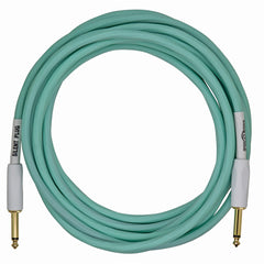 Pig Hog Hex Series Silent Cable 18.6 ft - Seafoam Green