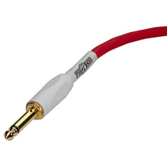Pig Hog Hex Series Silent Cable 18.6 ft - Candy Apple Red