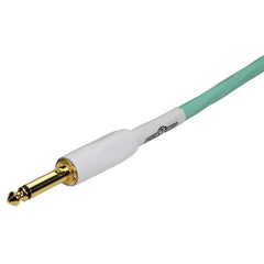Pig Hog Hex Series Silent Cable 18.6 ft - Seafoam Green