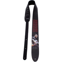 Perris 2.5" Leather Hi-Res Elvis - Licensed Guitar Strap