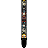 Perris 2" Polyester Guns N Roses - Licensed Guitar Strap