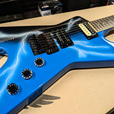 Dean Dimebag Dime From Hell ML - Blue Lightning Bolt *SEE DESCRIPTION FOR DETAILS*