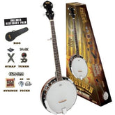 Bryden Banjo Pack 5 String - Tobacco Sunburst