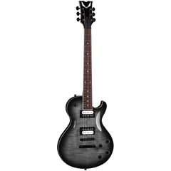 Dean Thoroughbred X With Flame Maple Top In Charcoal Burst