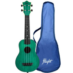 Flight TUS35 Travel Ukulele In Green