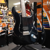 Fender MIJ Stratocaster Black Modified with Single Humbucker & Gig Bag (Secondhand)