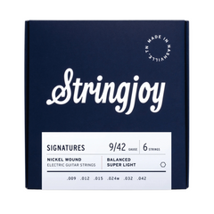 Stringjoy Signatures Balanced Super Light Gauge (9-42) Nickel Wound