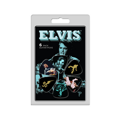 Perris 6-Pack Elvis Presley Variety Licensed Guitar Picks Pack