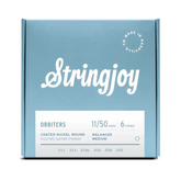 Stringjoy Orbiters Balanced Medium Gauge 11-50 Coated Electric Strings