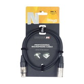 Stagg NMC20R Microphone Cable XLR F to XLR M 20m/33ft