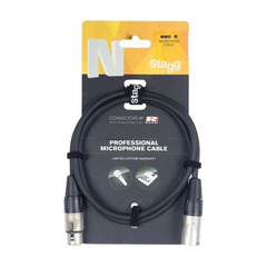 Stagg NMC20R Microphone Cable XLR F to XLR M 20m/33ft