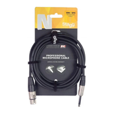 Stagg NMC6XPR Microphone Cable F to Jack 6m/20ft