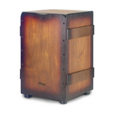 Stagg Cajon Sunburst Brown Crate Design