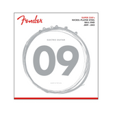 Fender Super 250 Guitar Strings Nickel Plated Steel Ball End 250L Gauges .009-.042