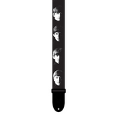 Perris 2" Polyester Band Faces Beatles Licensed Guitar Strap