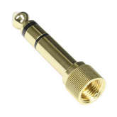 Pig Hog 3.5mm(F)-1/4"(M) Stereo Adapter threaded