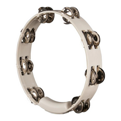 Rhythm Tech True Colours 10" Tambourine White