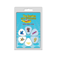 Perris 6-Pack The Beatles Licensed Guitar Picks Pack