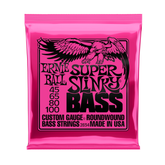 Ernie Ball Super Slinky Nickel Wound Electric Bass Strings 45-100