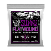 Ernie Ball Power Slinky Cobalt Flatwound Bass Strings 55-110